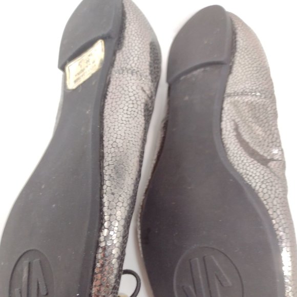 Owl (Wisdom) Vida Leather Embroidered Ballet Slippers Size 7 - Picture 9 of 14